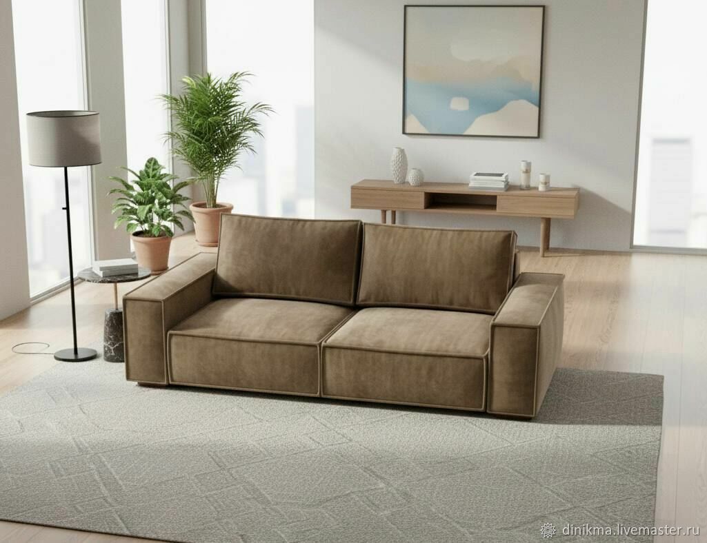 Дизайнерский диван Сапол прямой