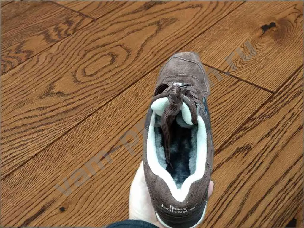 Кроссовки NB 576 КОРИЧН. (ЗИМНИЕ )