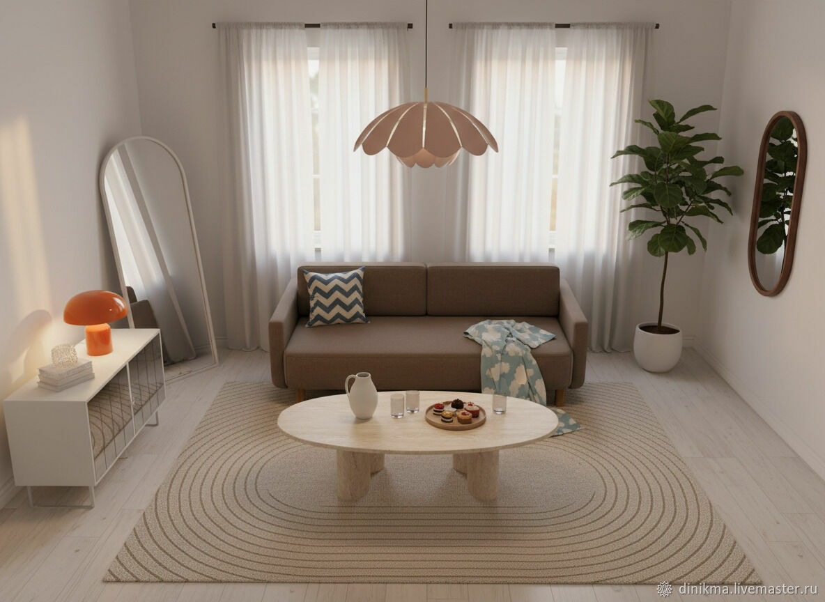 Дизайнерский диван Гезенис прямой