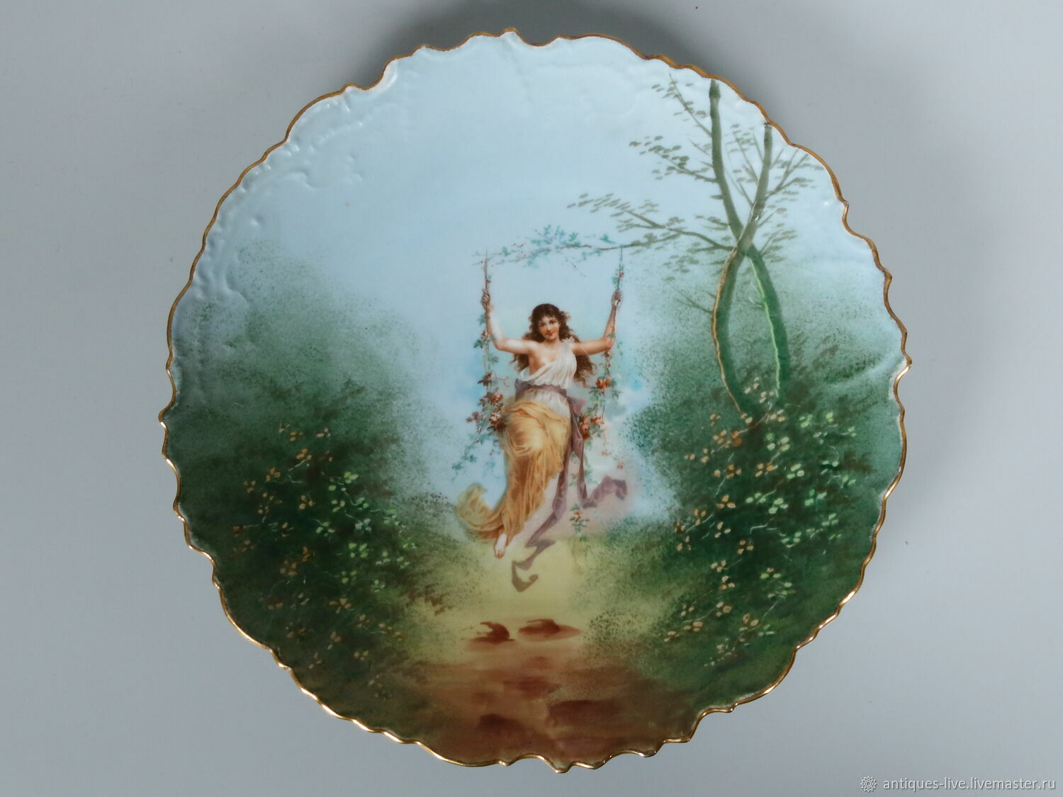 Старинные декоративные блюда. Limoges. Франция