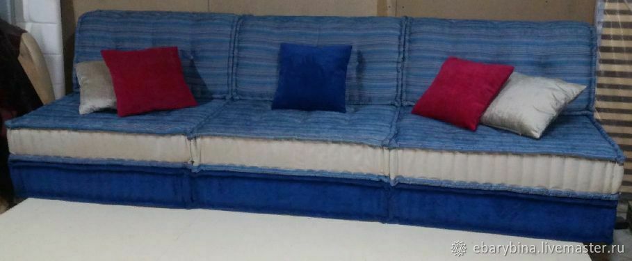 Диван Маджонг в морском стиле