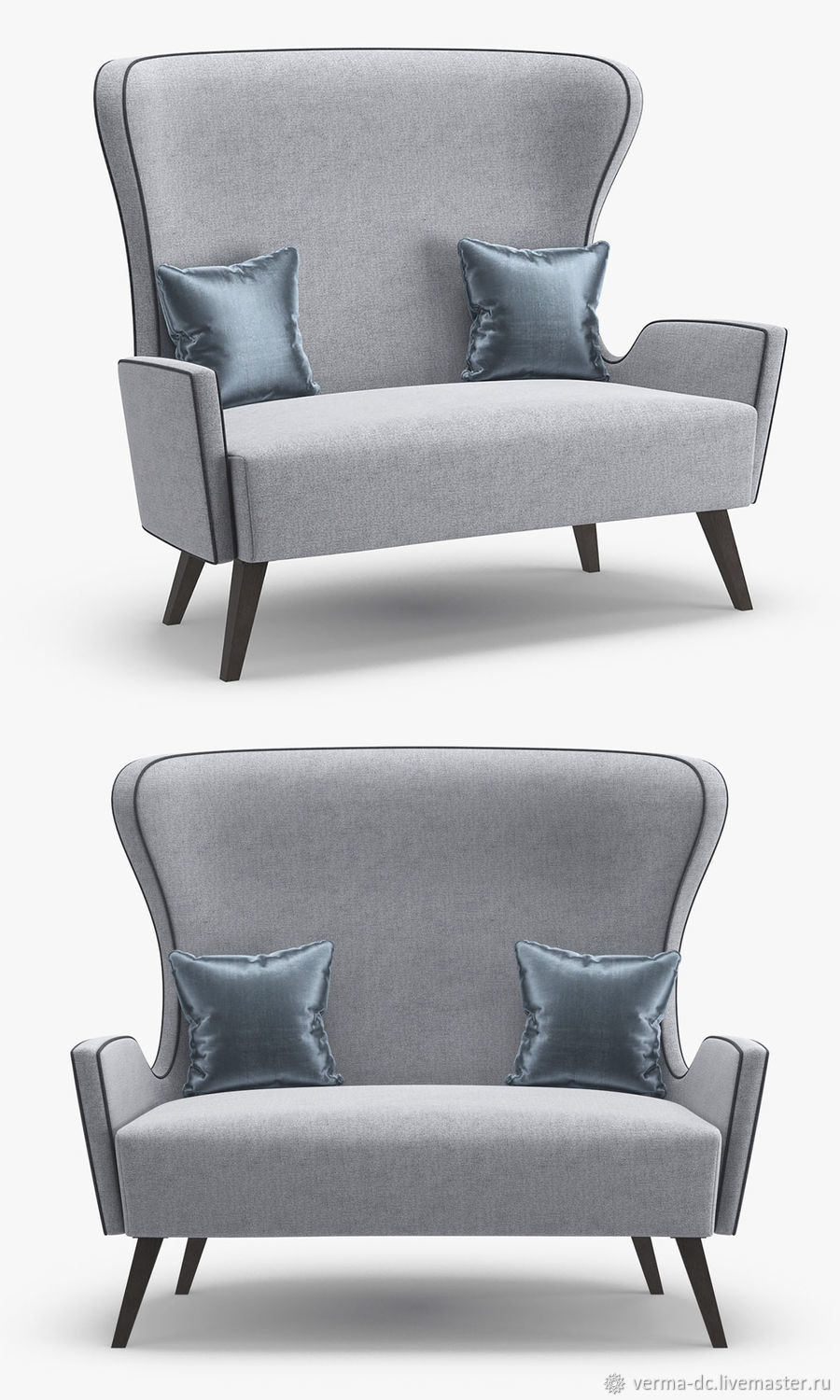 Диван Ар Деко(реплика)