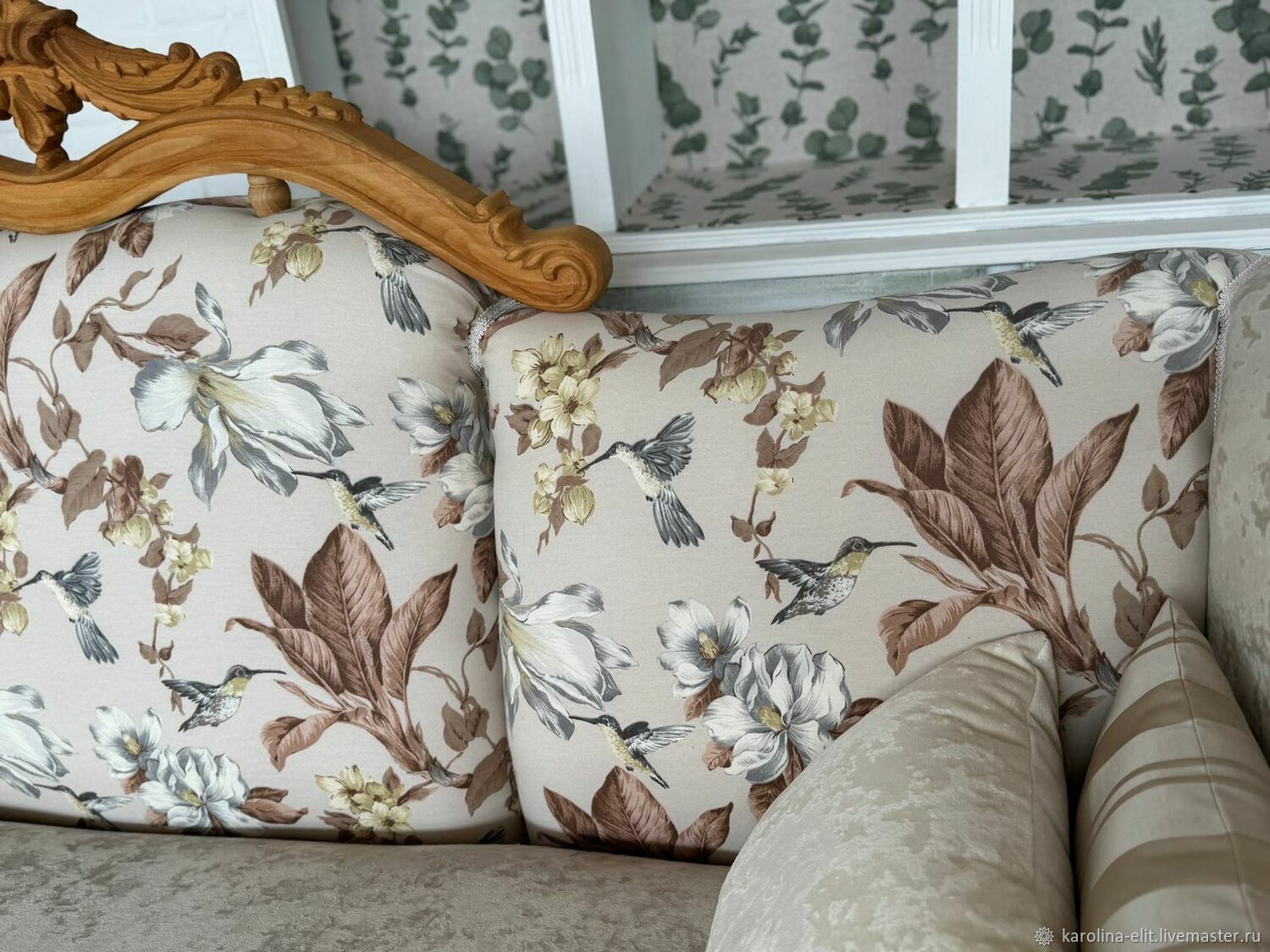 Диван новый Барокко, Италия, дерево