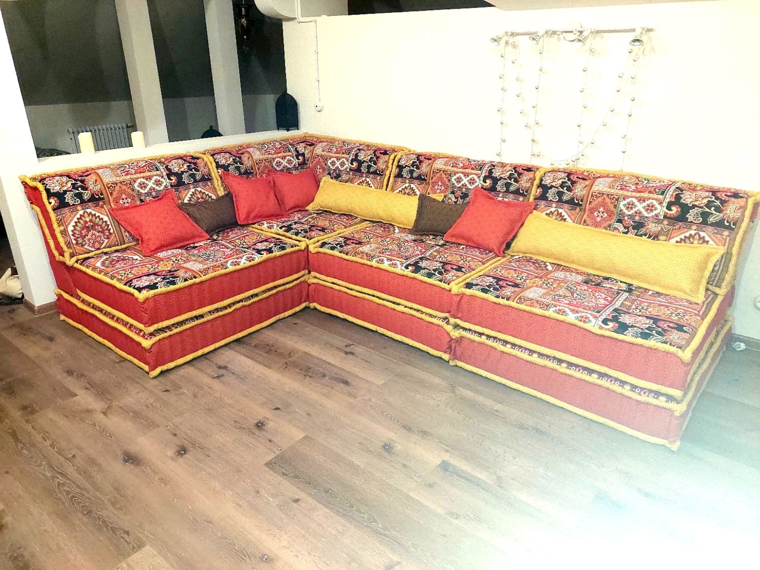 Диван Маджонг в ткани Гвидон