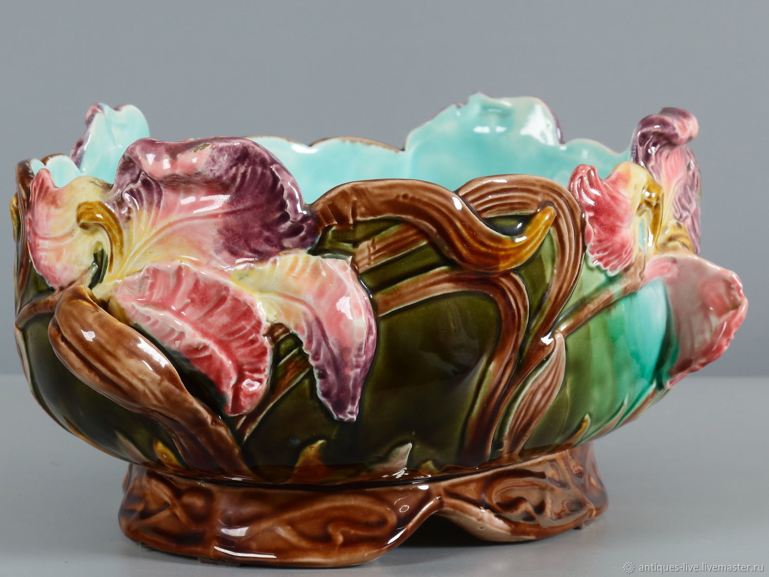 Винтаж: Старинная жардиньерка. Зап.Европа