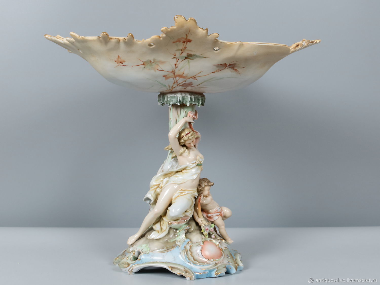 Старинная ваза-фруктовница. Германия