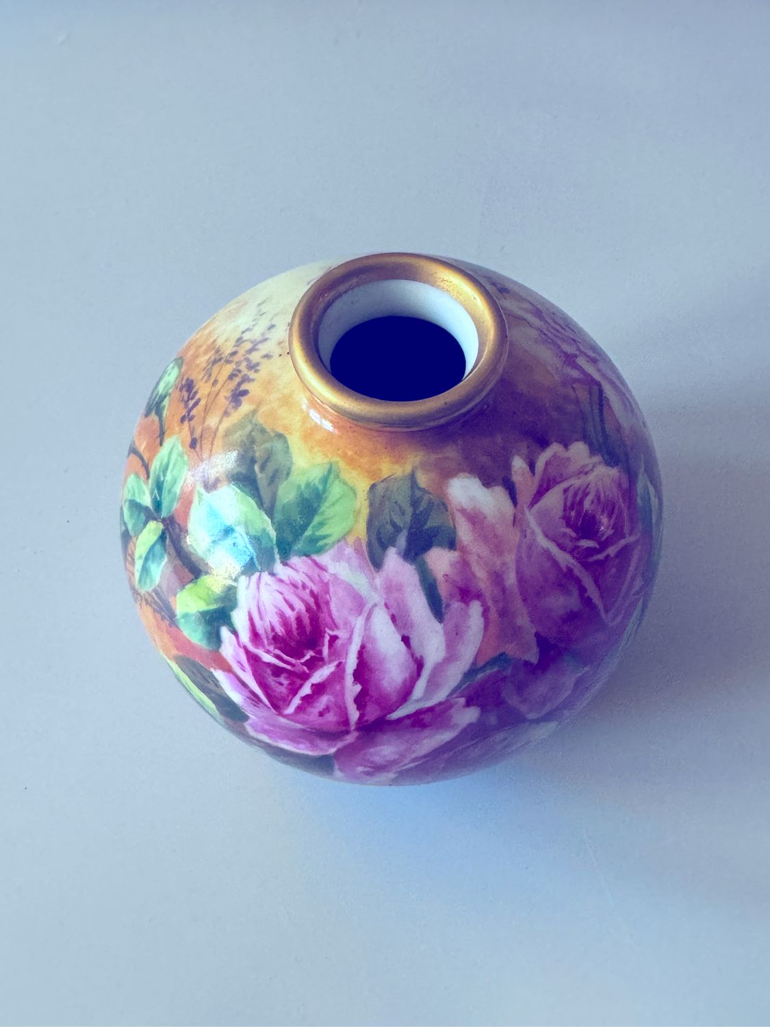 Старинные фарфоровые вазы. Limoges