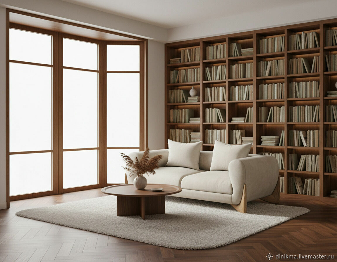 Дизайнерский диван Шарль прямой