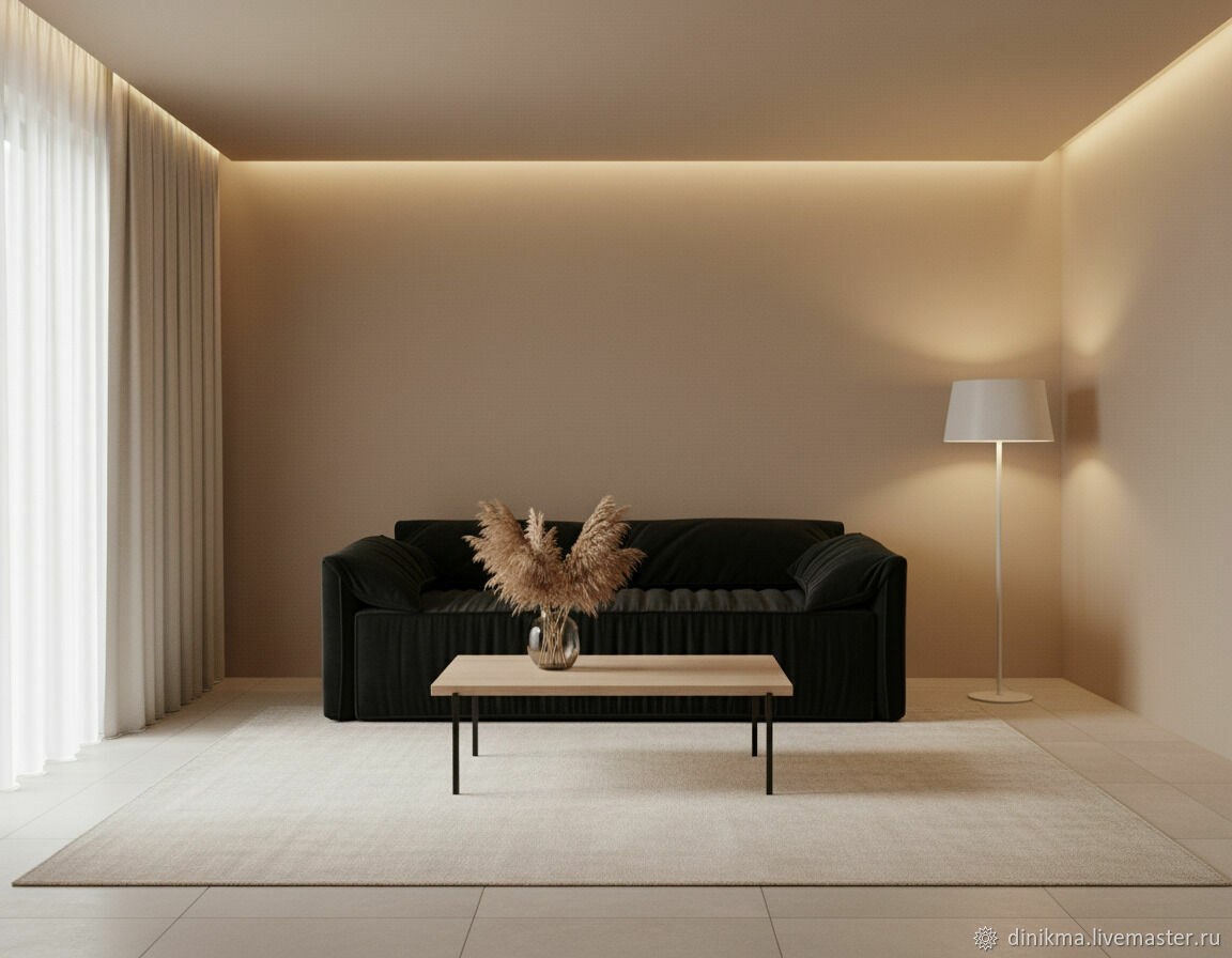 Дизайнерский диван Штерф прямой