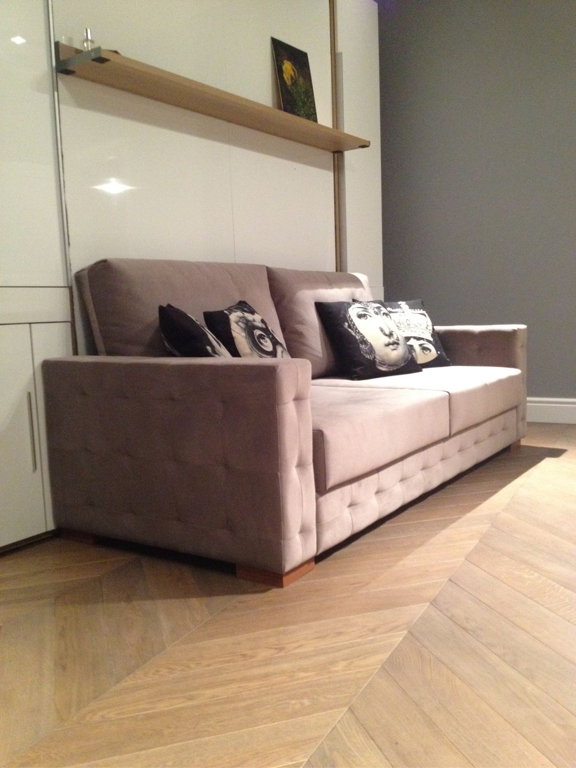 Диван для встроенной кровати с ящиком для хранения