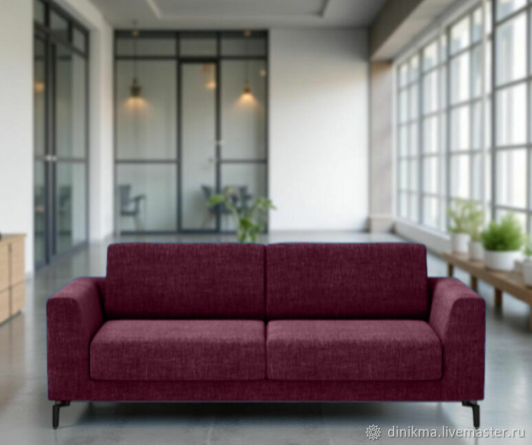 Дизайнерский диван Леврон прямой