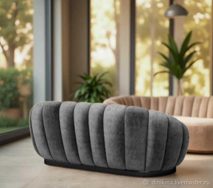 Дизайнерский диван Wells двухместный