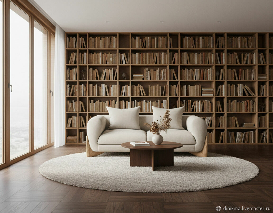 Дизайнерский диван Шарль прямой