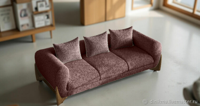 Диван прямой двухместный Sarm