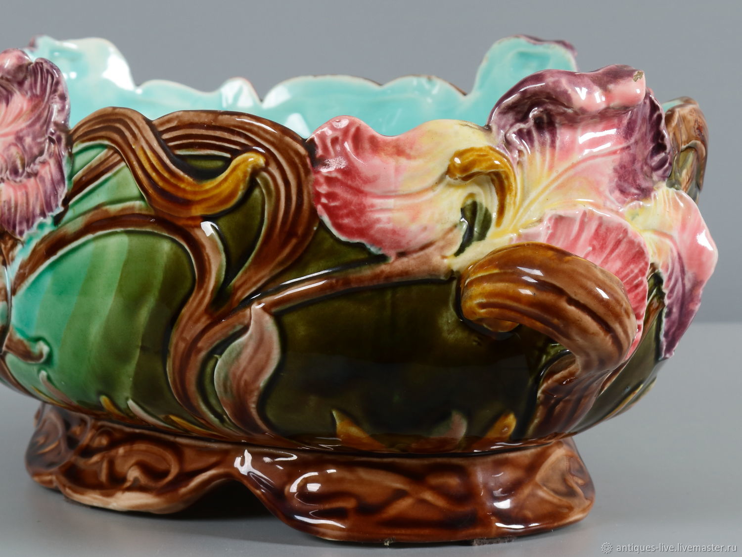 Винтаж: Старинная жардиньерка. Зап.Европа