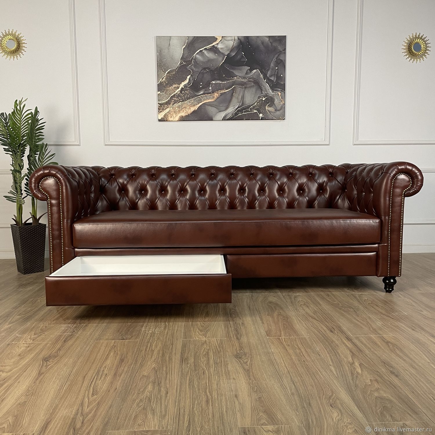 Диван Chester с ящиками для хранения вещей