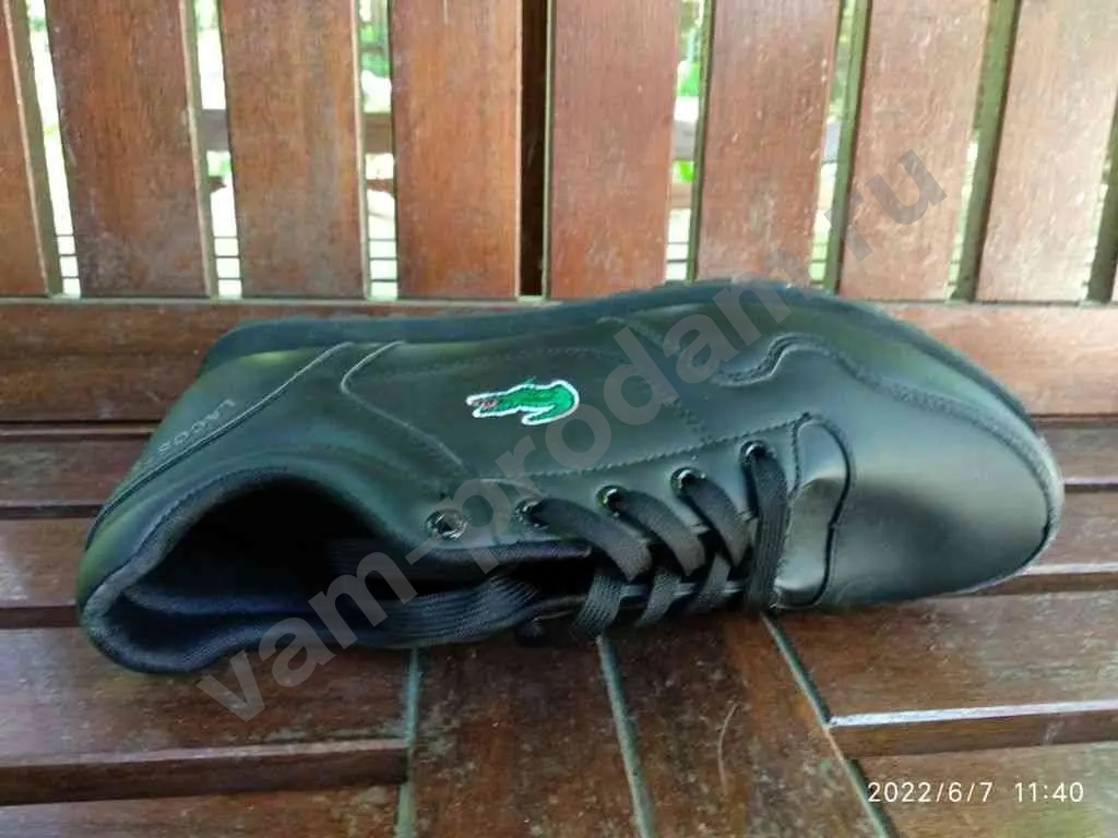 кроссовки муж. LACOSTE