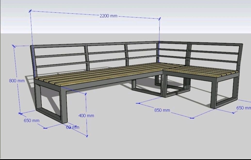 Диван лофт №05