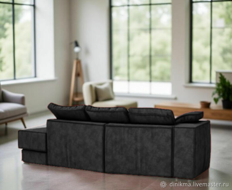 Дизайнерский трехместный диван Sansel