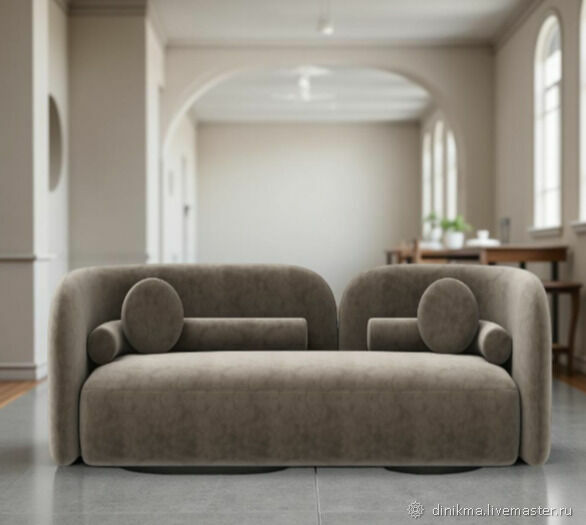 Диван прямой дизайнерский Pudler
