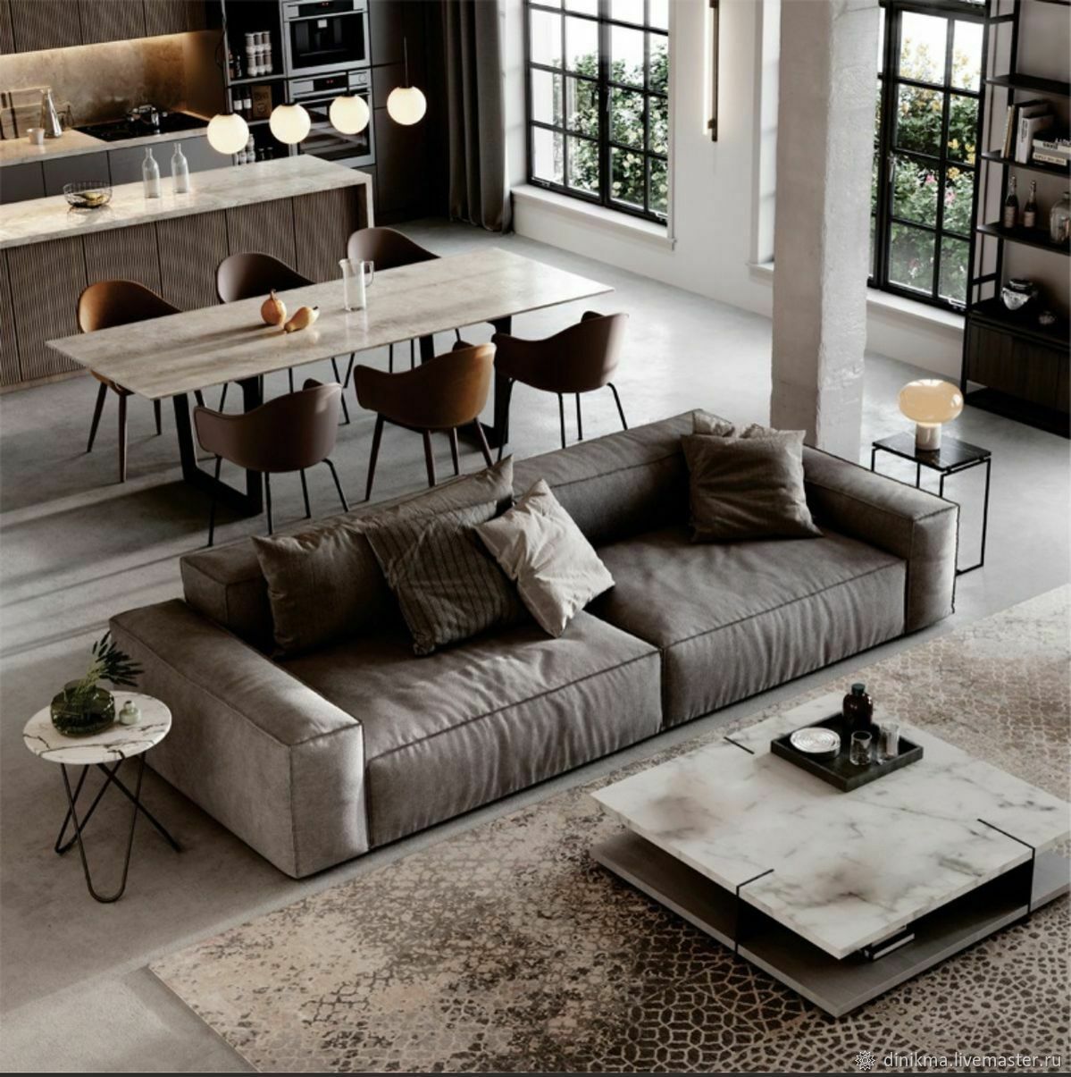 Диван дизайнерский Бенито