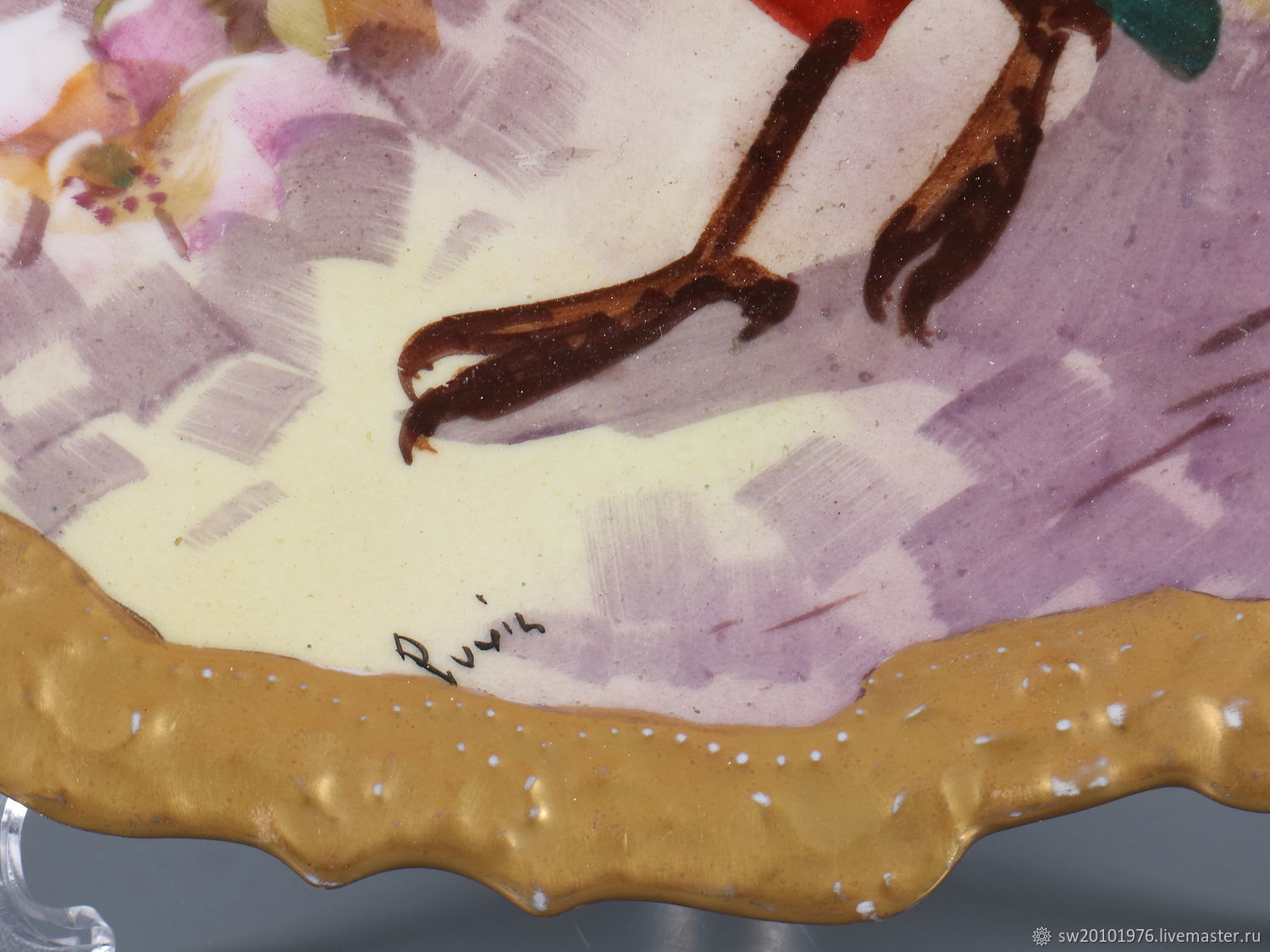 Старинные тарелки. Limoges France