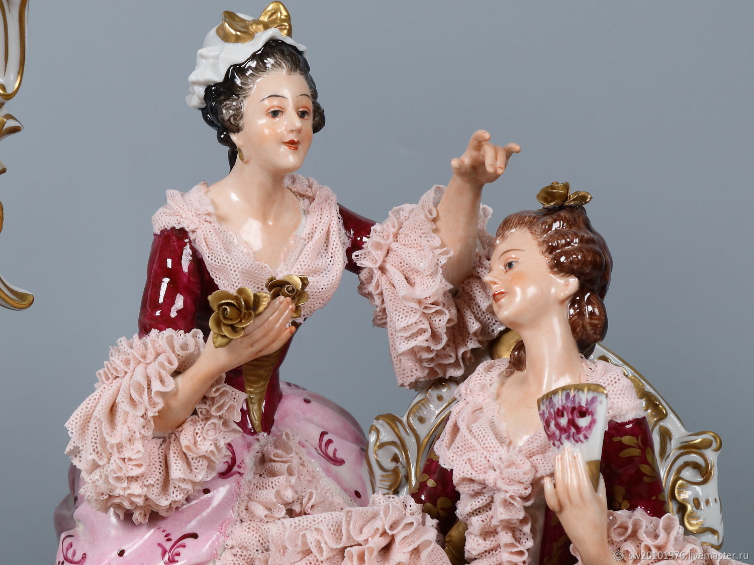 Старинная композиция. Volkstedt Germany