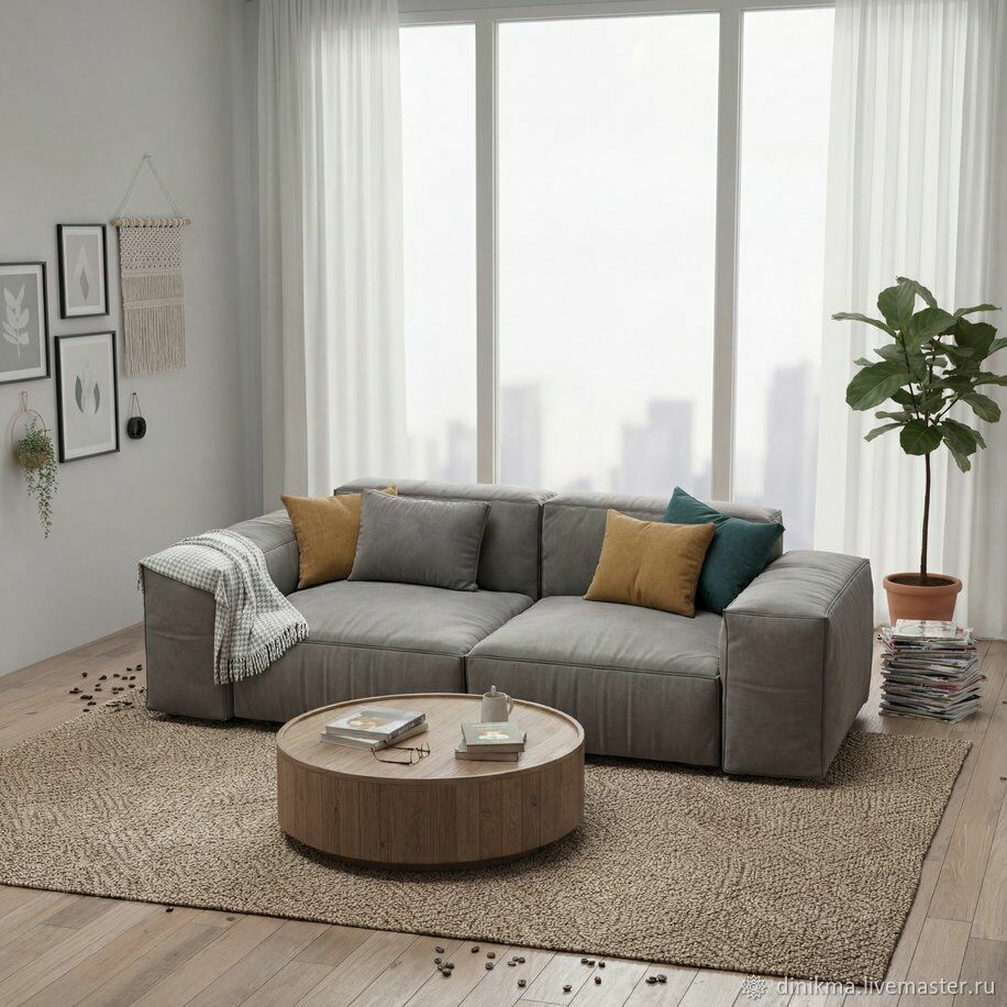 Дизайнерский диван Филлдс прямой