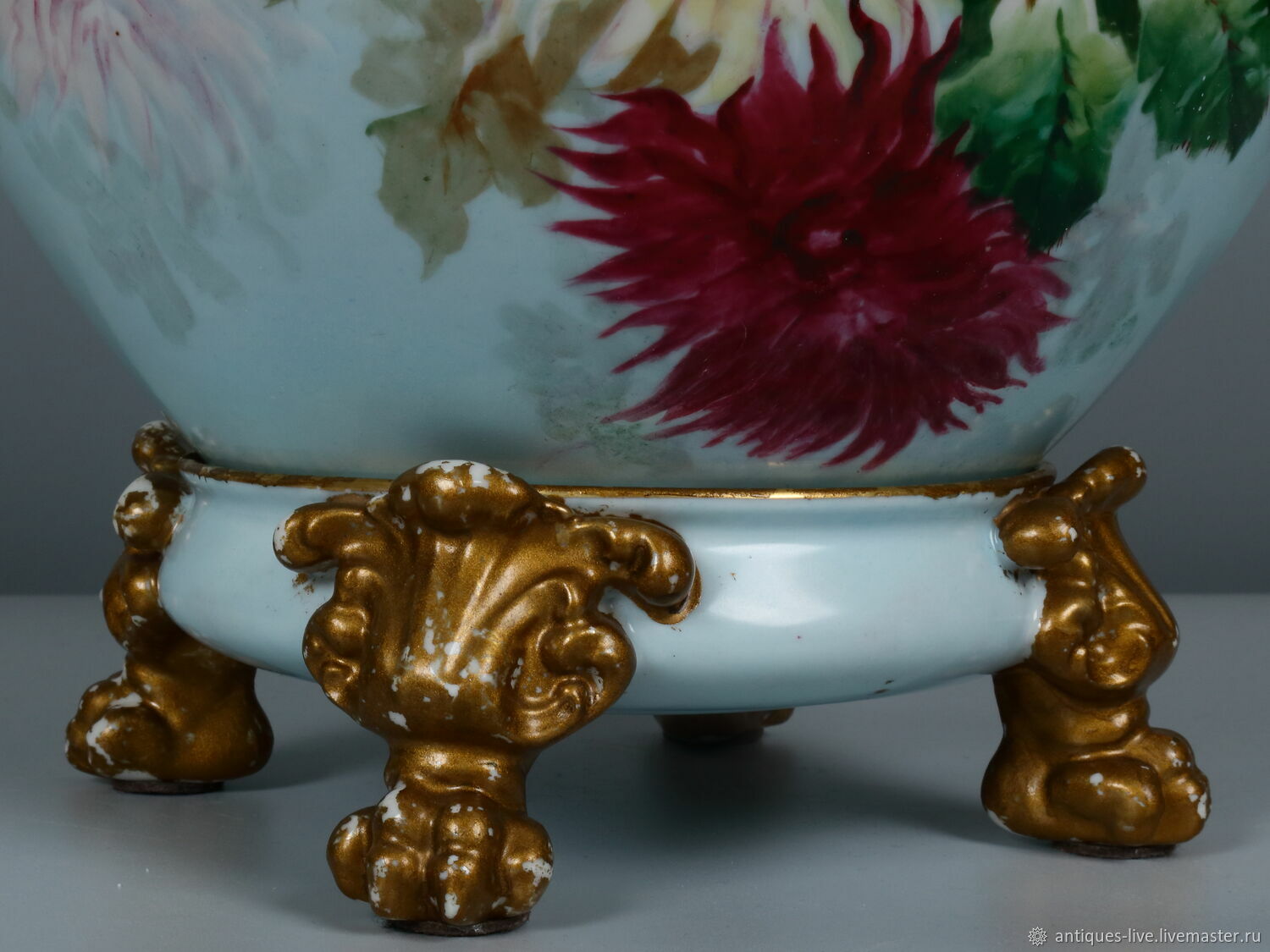 Антикварная жардиньерка. Limoges