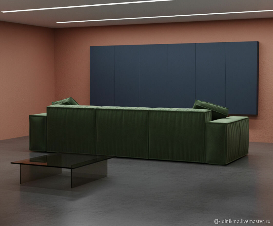 Дизайнерский диван Лорка прямой