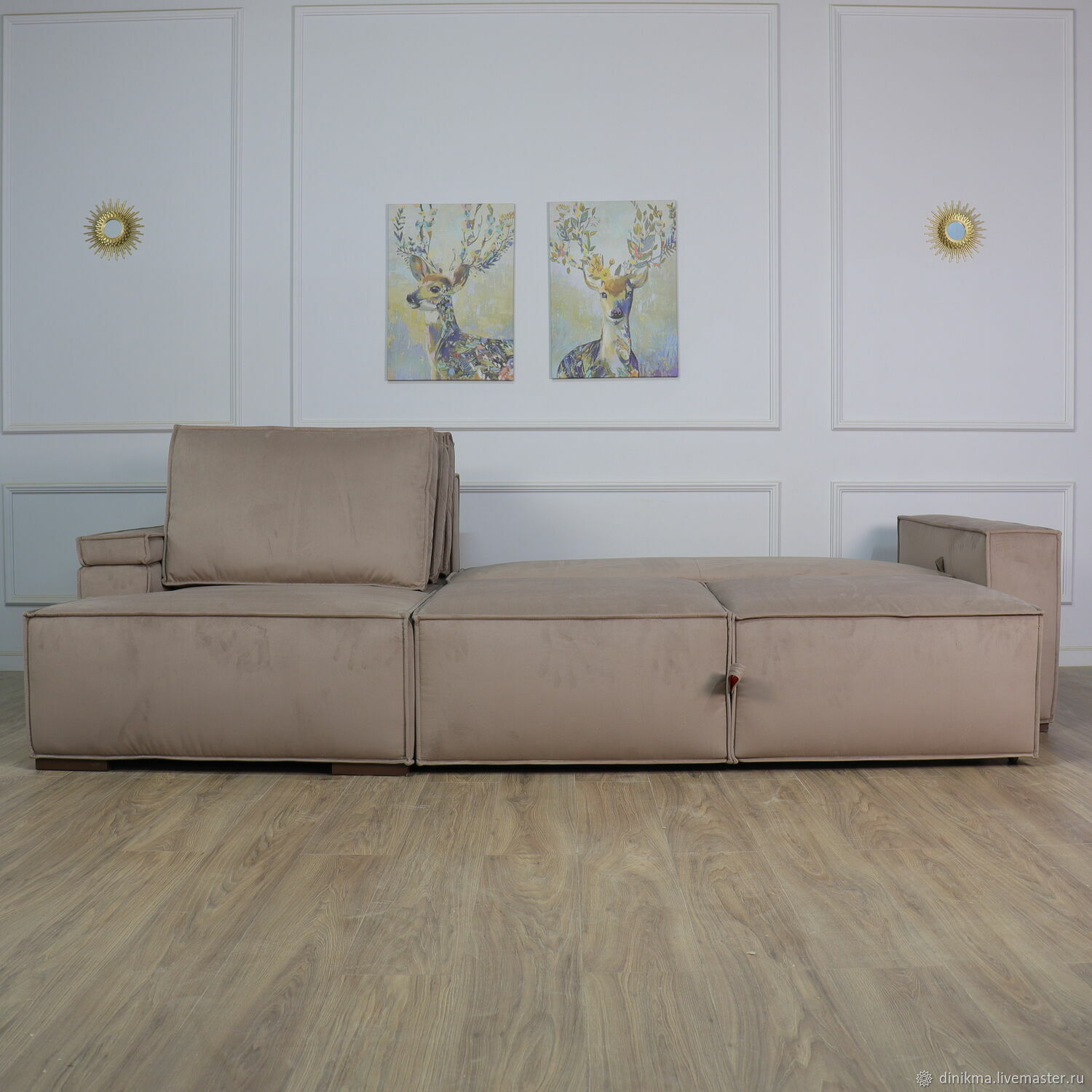 Диван Royal с оттоманкой