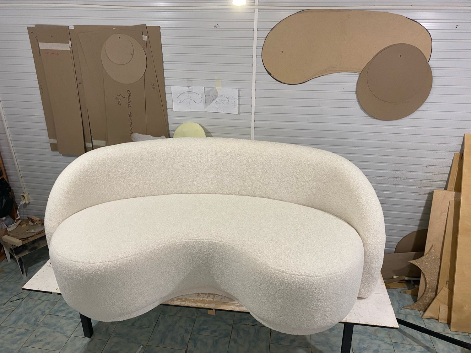 Диван букле дизайнерский