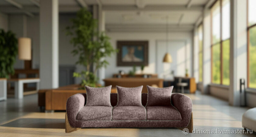 Диван прямой двухместный Sarm