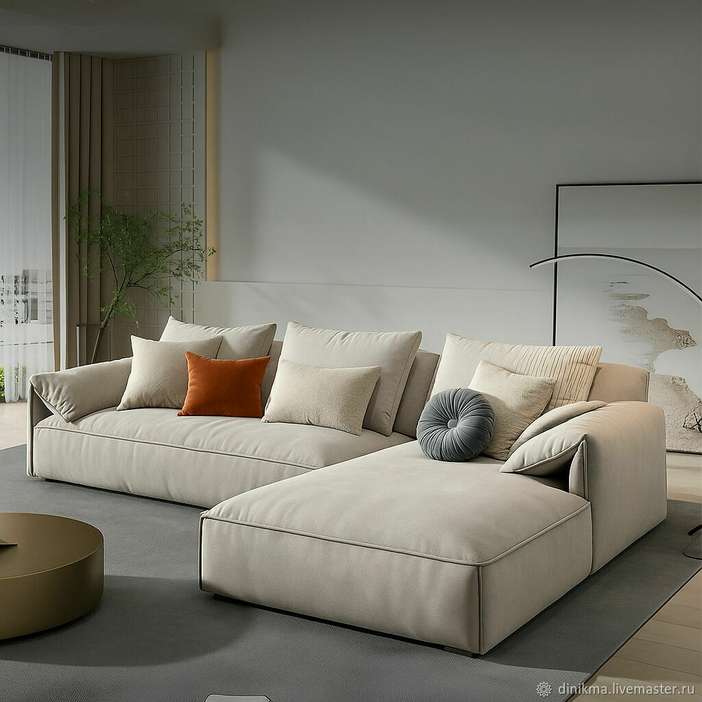 Дизайнерский диван Штен прямой