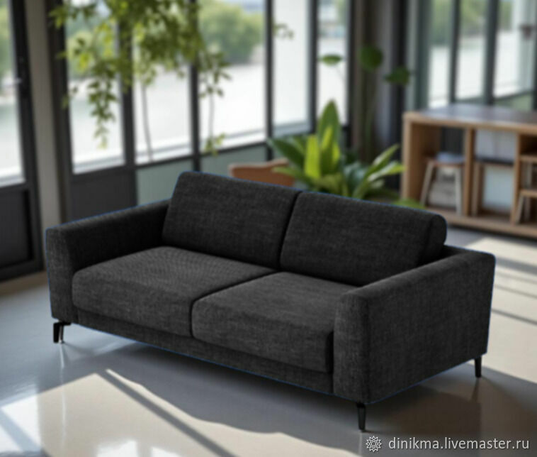 Дизайнерский диван Лейфрон прямой