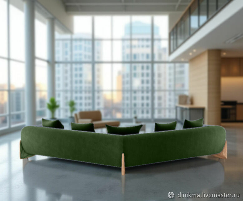 Дизайнерский диван Шармаль угловой