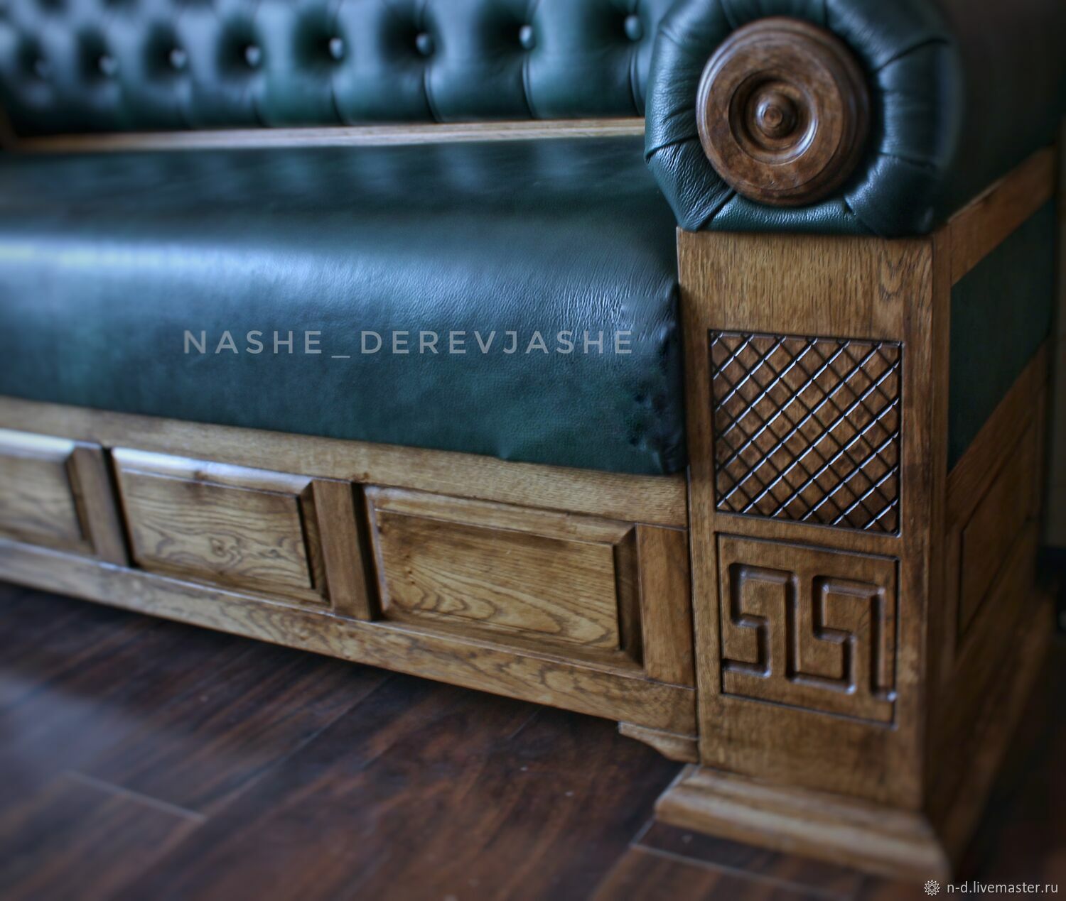 Диван Ампир. Сталинский диван. Диван с каретной стяжкой