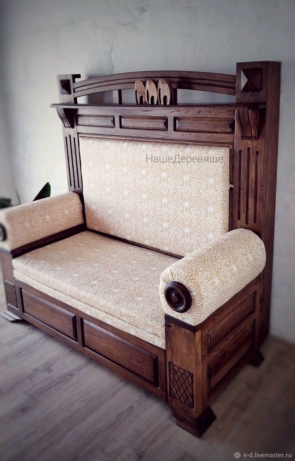 Диван в стиле ампир. Кабинетный диван