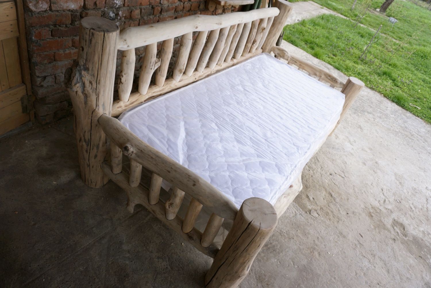 Диван из коряг в стиле рустик (экомебель)