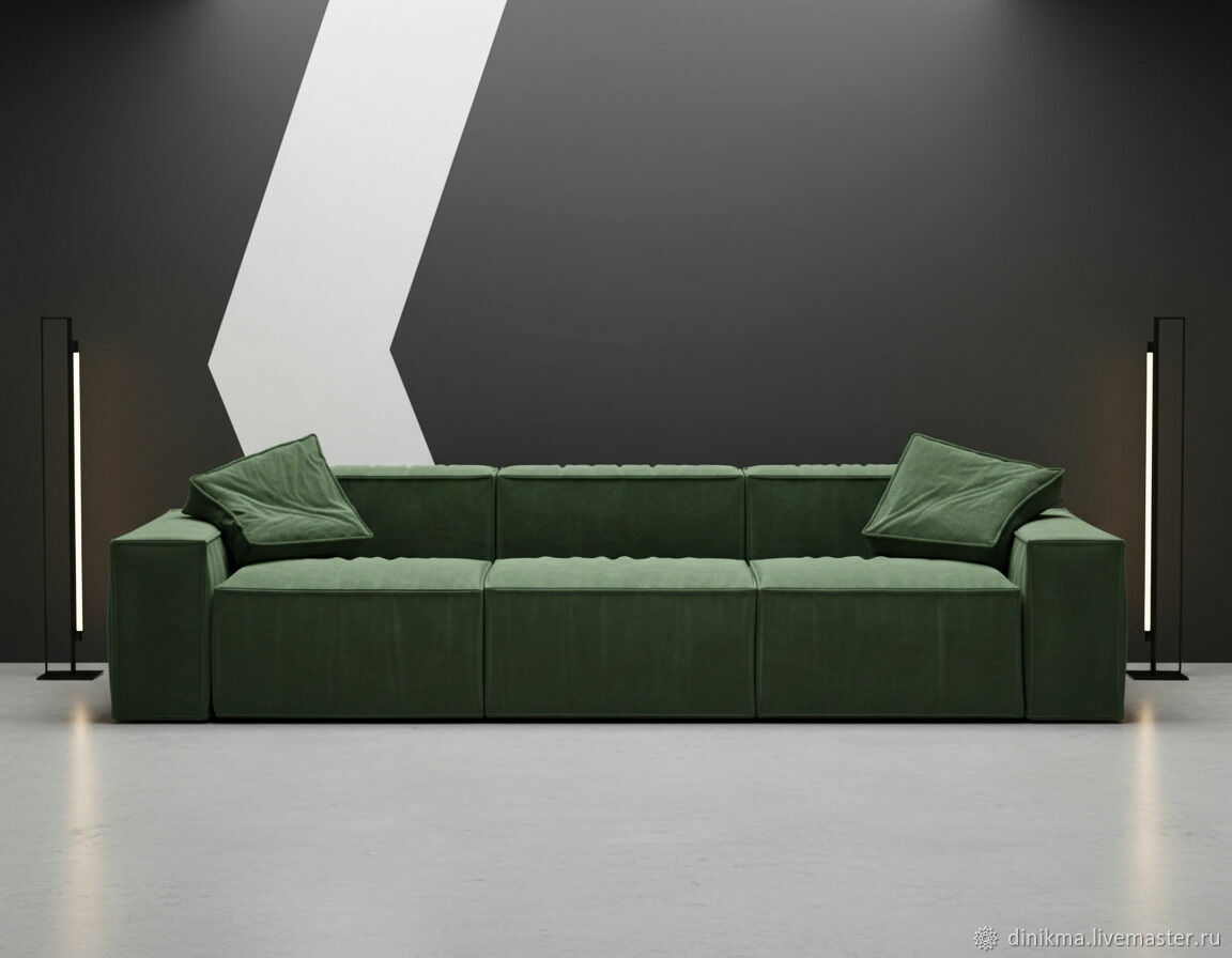 Дизайнерский диван Лорка прямой