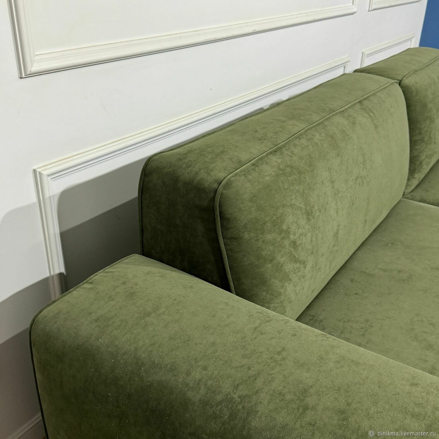 Дизайнерский диван Миллнер с оттоманкой