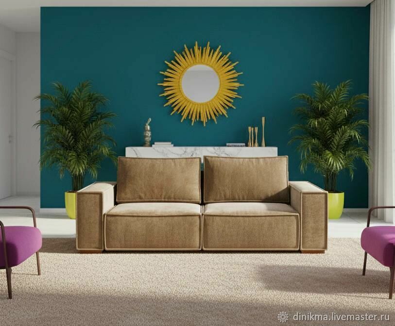 Дизайнерский диван Сапол прямой