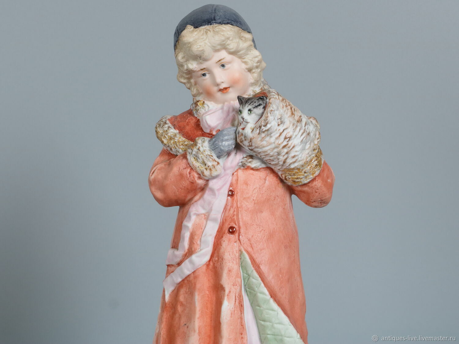 Старинная фарфоровая статуэтка. Heubach. Германия