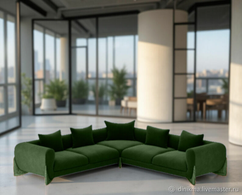 Дизайнерский диван Шармаль угловой