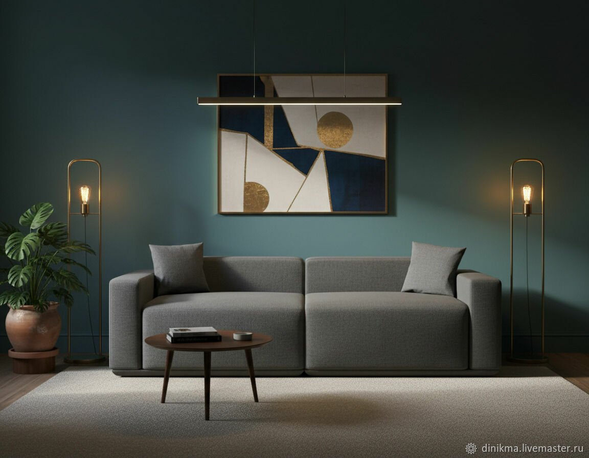 Дизайнерский диван Гуна прямой