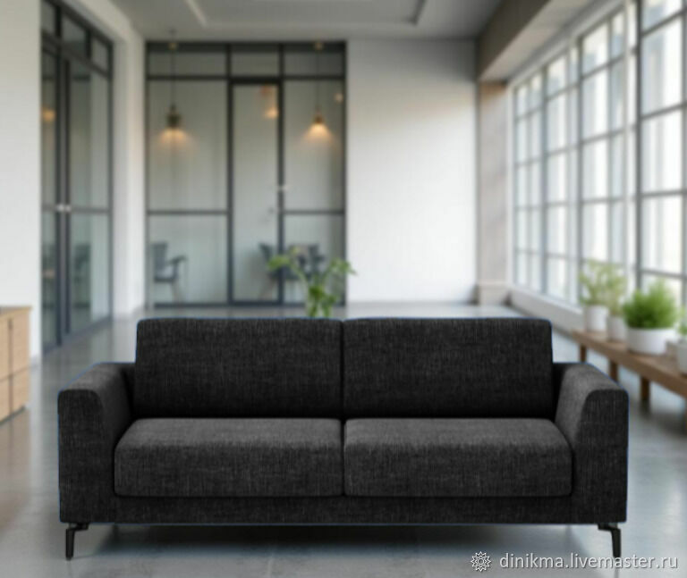 Дизайнерский диван Лейфрон прямой