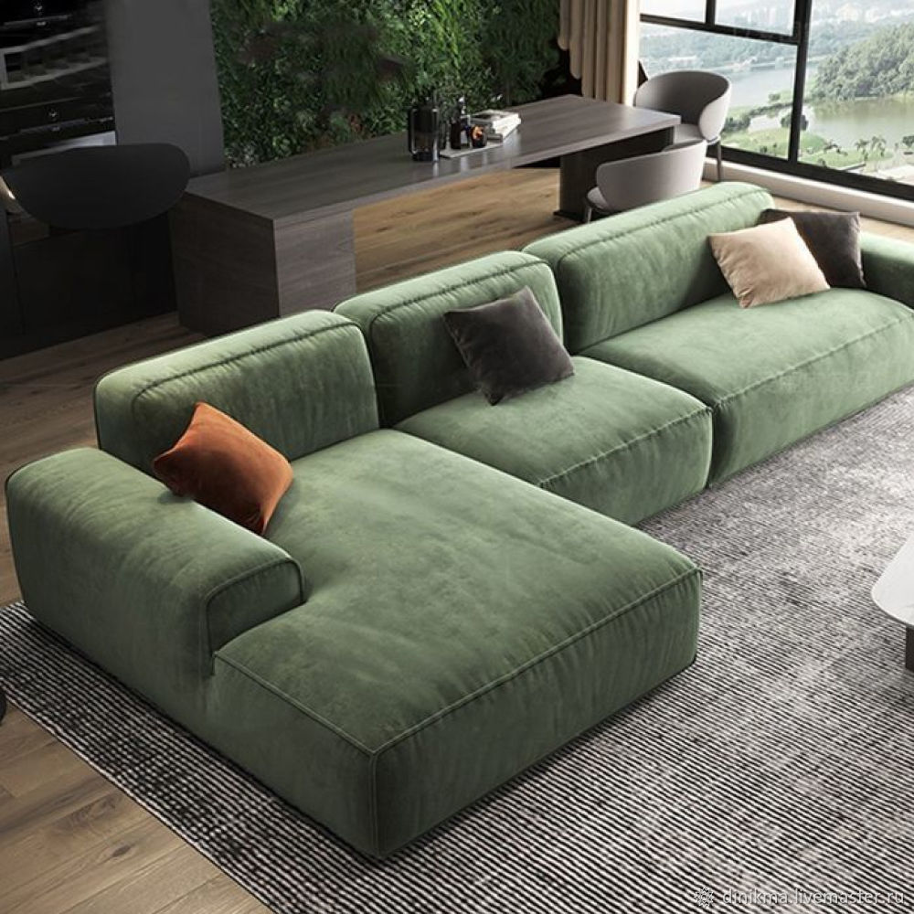 Диван Miller с оттоманкой