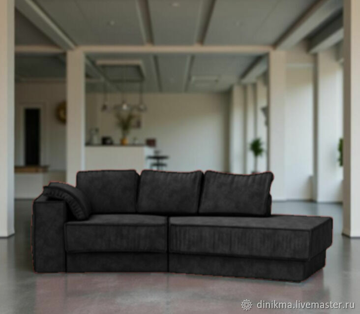 Дизайнерский трехместный диван Sansel