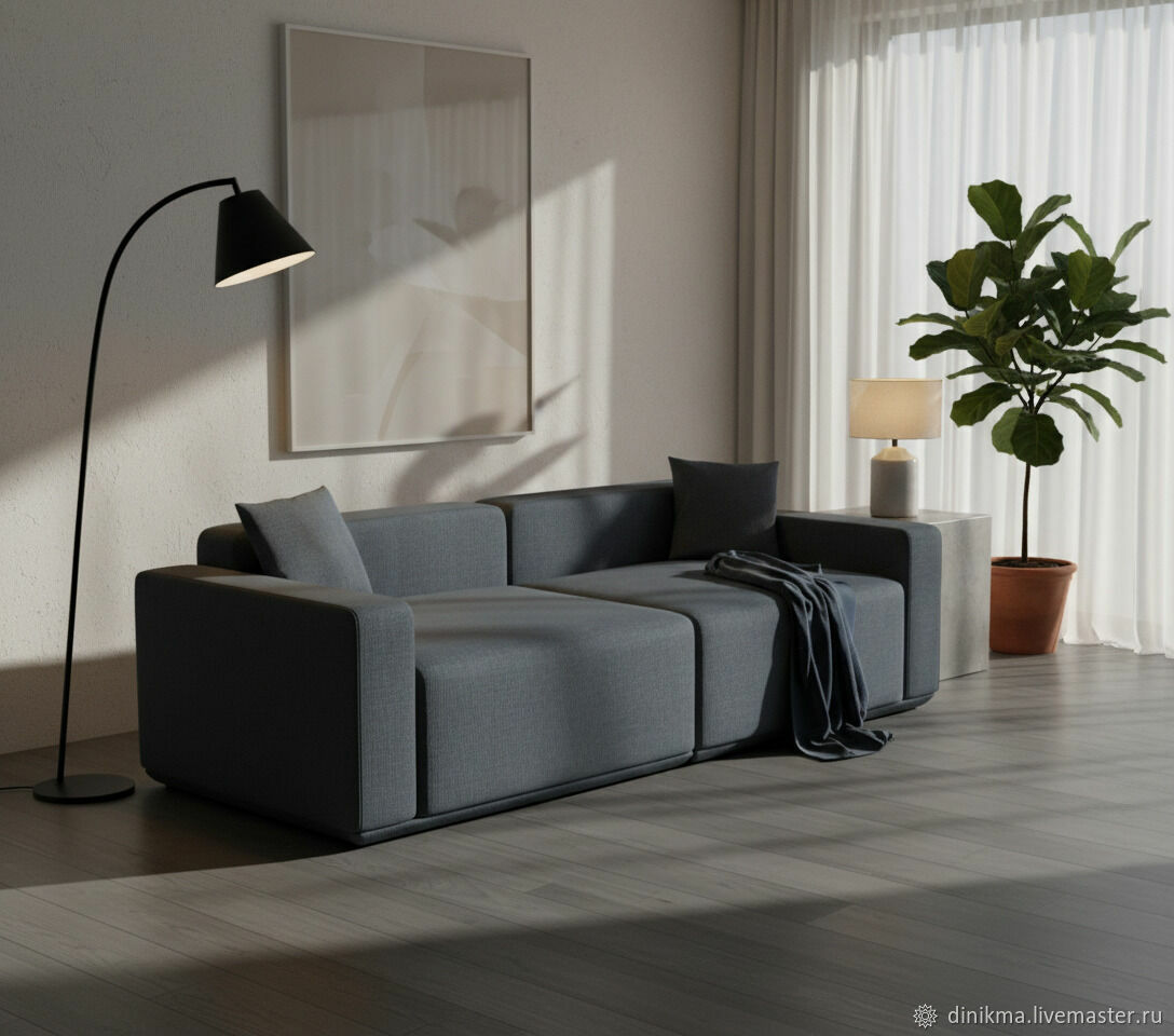 Дизайнерский диван Гуна прямой