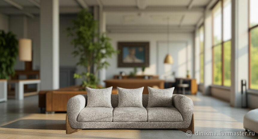 Диван прямой двухместный Shorm